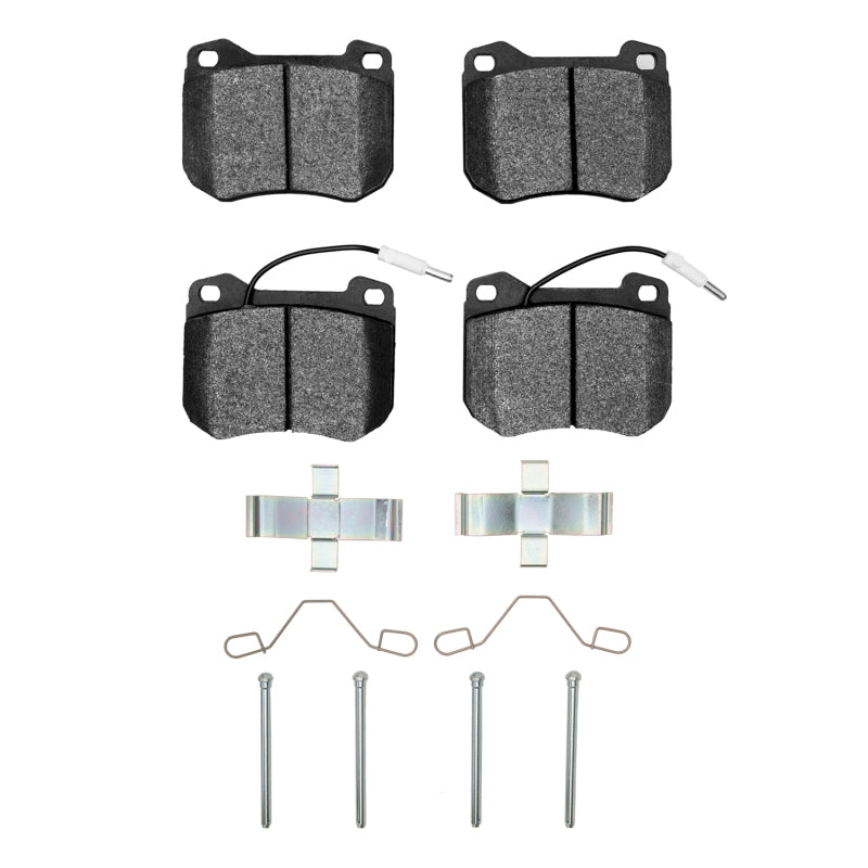 R1 Concepts R1 77-89 Peugeot 505 Front Semi Met Pads & Hardware Kit