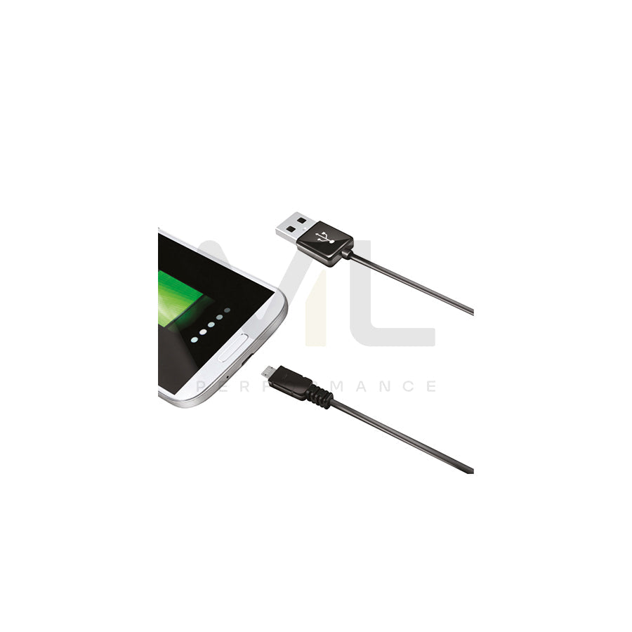 Celly Data Cable 0517501 USB charge cable Black