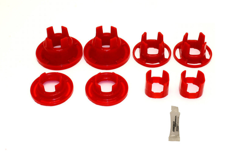 BMR Suspension BMR 10-11 5th Gen Camaro Rear Cradle Street Version Poly Inserts Only Bushing Kit - Red