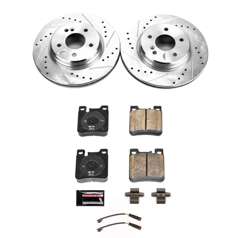 PowerStop Power Stop 07-10 Mercedes-Benz SLK55 AMG Rear Z23 Evolution Brake Kit
