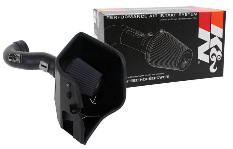 K&N Engineering K&N 2019 Chevrolet Silverado 1500 5.3L V8 Black Performance Intake Kit