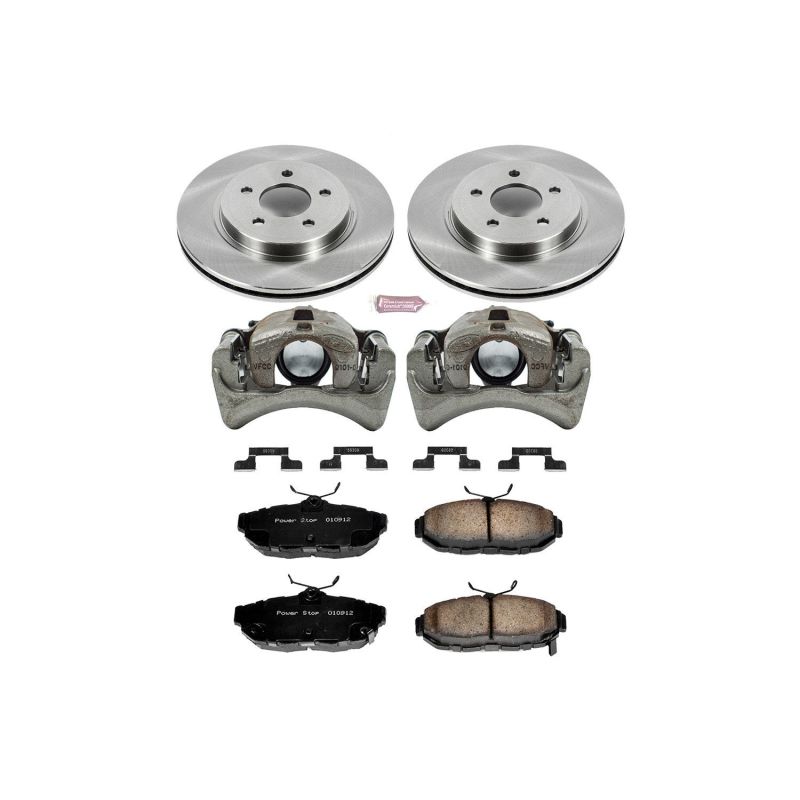 PowerStop Power Stop 11-14 Ford Mustang Rear Autospecialty Brake Kit w/Calipers
