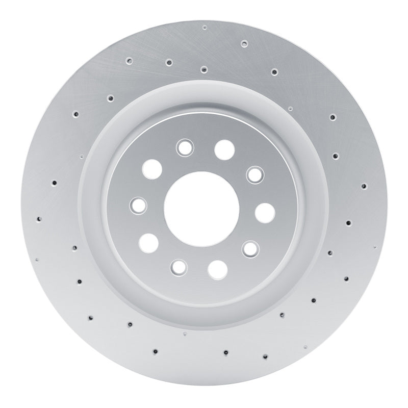 DFC 14-24 Maserati Quattroporte Rear Drilled GeoSPEC Coated Rotor