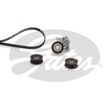 GATES GATK016PK2075 V-Ribbed Belt Set