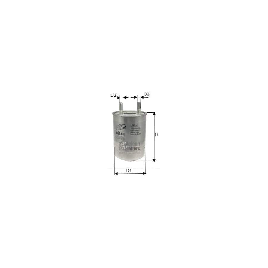 Clean Filter Dn2704 Fuel Filter
