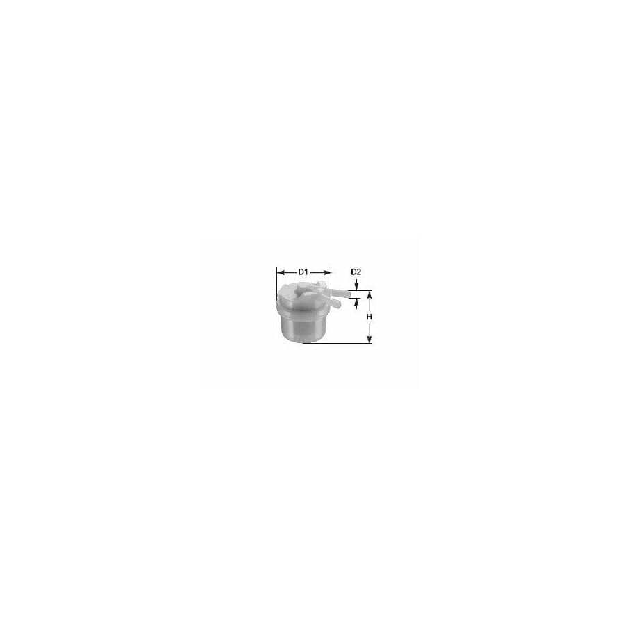 Clean Filter Mbna1542 Fuel Filter