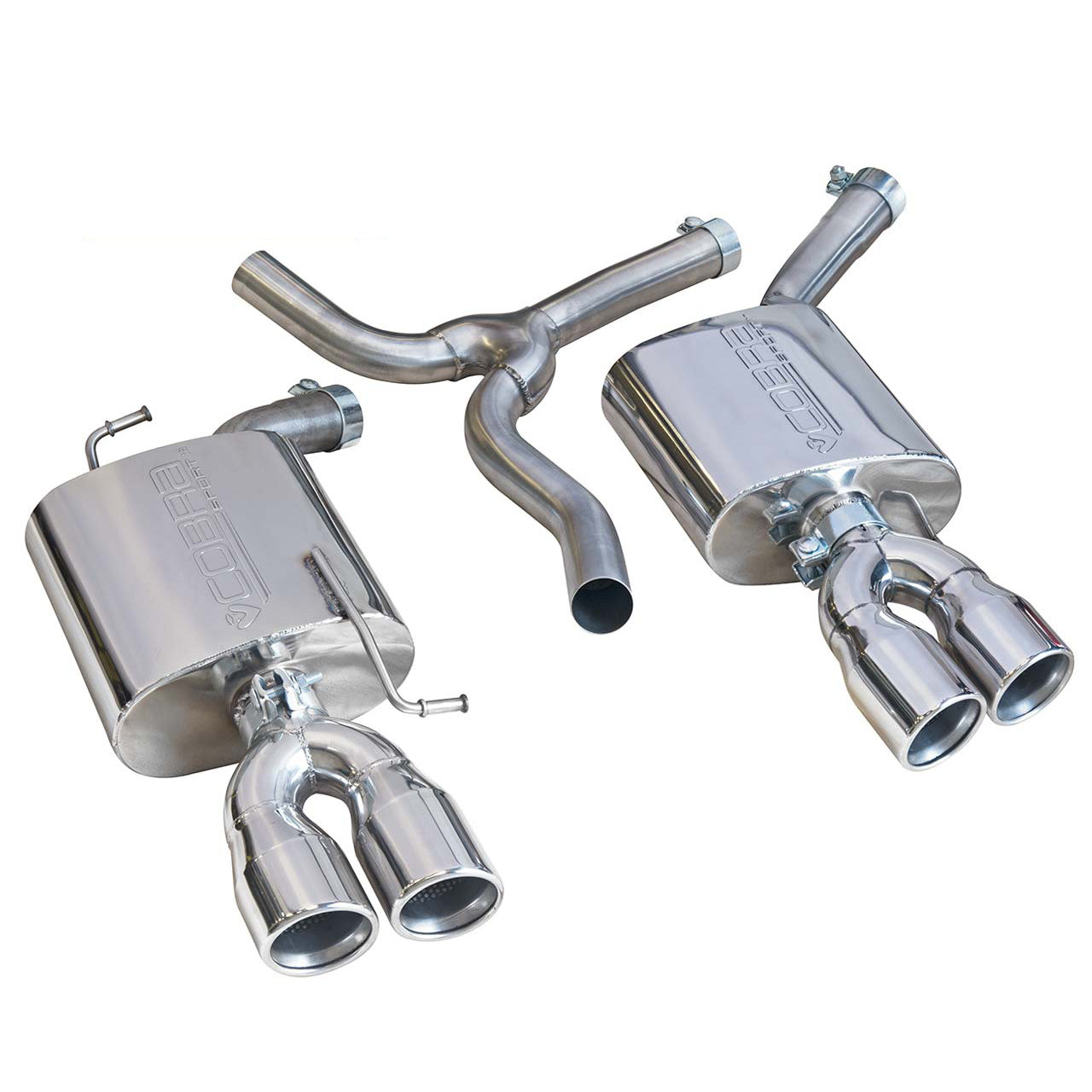 Cobra Exhaust Audi A5 2.0 TDI Coupe (S-Line) Dual Exit S5 Style Performance Exhaust Conversion