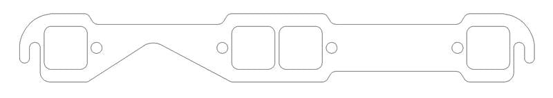 COMETIC C5539-064 CHEVROLET GEN-1 SMALL BLOCK V8 .064" ARMORCORE EXHAUST MANIFOLD GASKET SET