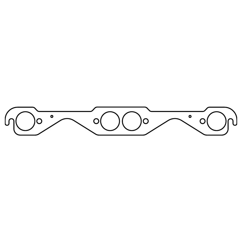 COMETIC C5549HTS CHEVROLET GEN-1 SMALL BLOCK V8 .060" FIBER EXHAUST MANIFOLD GASKET SET, 1.500" ROUND PORT, 23 DEGREE HEAD
