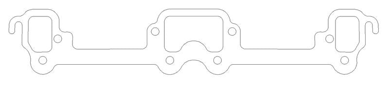 COMETIC C5628-064 CHRYSLER LA V8 .064" ARMORCORE EXHAUST MANIFOLD GASKET SET, WITH 4 BBL CARBURETOR