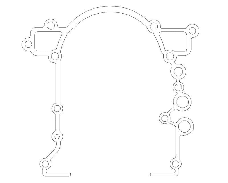 COMETIC C5698-031 BUICK LC4/LC9/LD5 V6 .031" FIBER TIMING COVER GASKET, FITS STOCK/STAGE I/ STAGE II