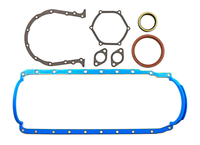 COMETIC PRO1045B GM GEN-5 L19 BIG BLOCK V8 BOTTOM END GASKET KIT, ONE-PIECE OIL PAN GASKET
