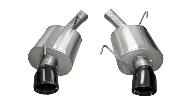 Corsa 14311BLK Axle-Back 2.5" Dual Rear Single 4.0" Mustang 4.6/5.4