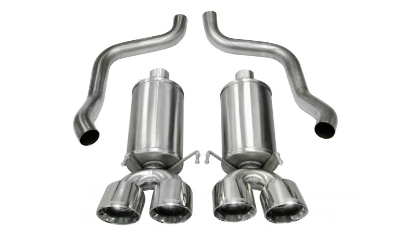 Corsa 14470 Axle-Back 2.5" Dual Rear Twin 3.5" Corvette C6
