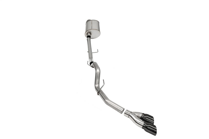 Corsa 21154BLK Cat-Back 3.0" Single Side Twin 4.0" F150 5.0 21-23