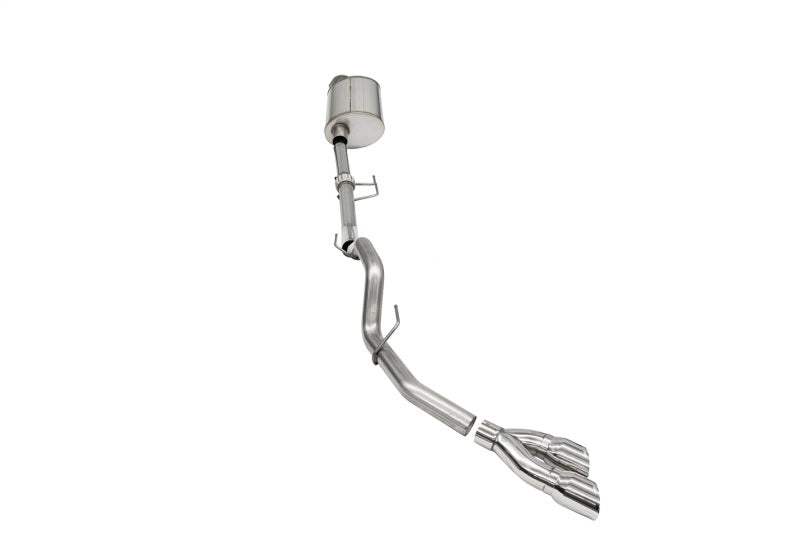 Corsa 21163 Cat-Back 3.0" Single Side Twin 4.0" F150 3.5 21-23