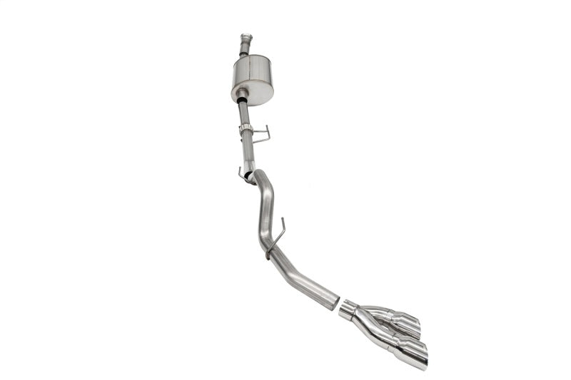 Corsa 21166 Cat-Back 3.0" Single Side Twin 4.0" F150 3.5 21-23