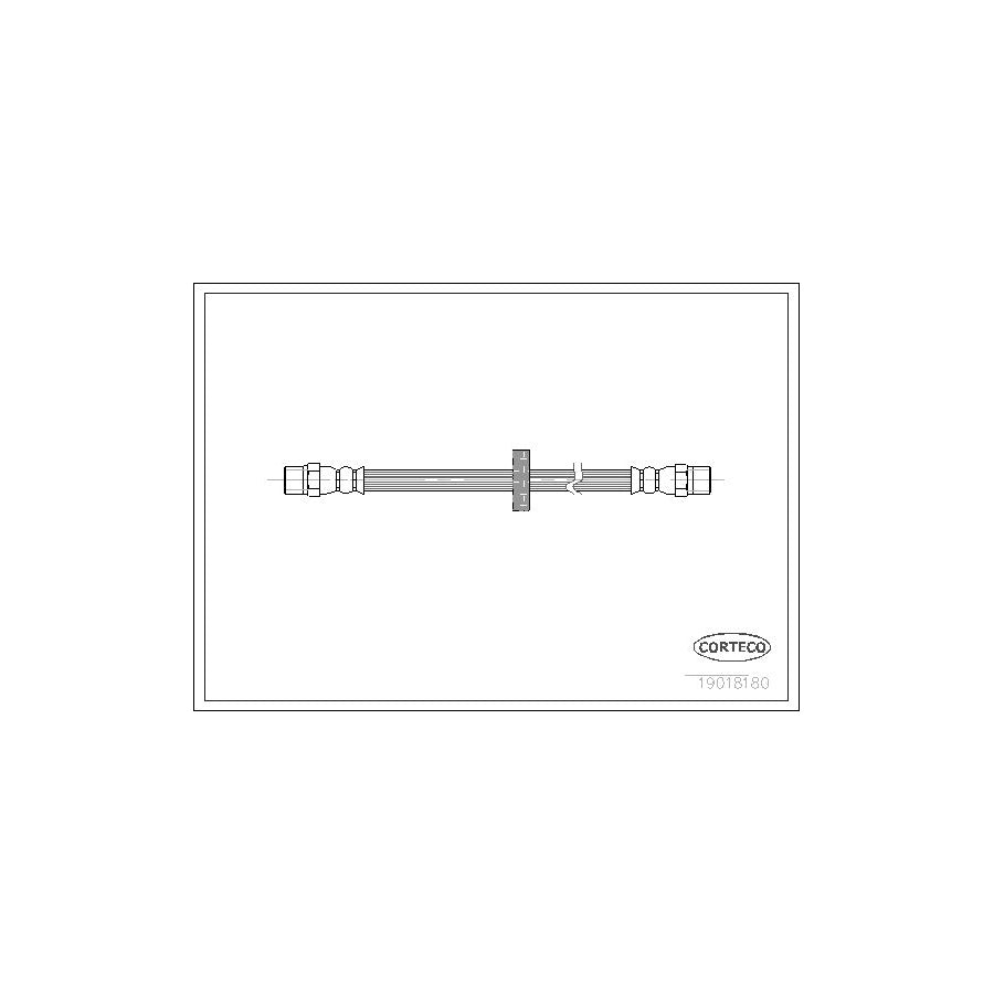 Corteco 19018180 Brake Hose