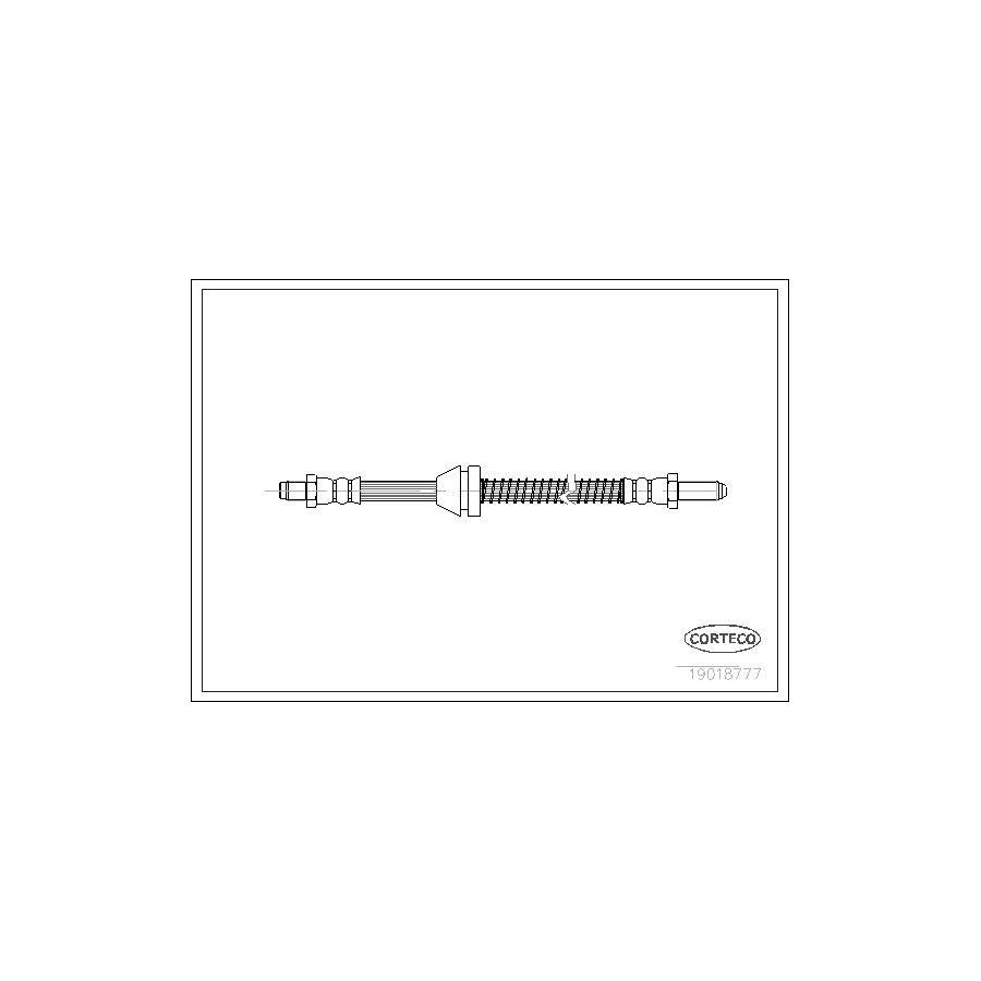 Corteco 19018777 Brake Hose