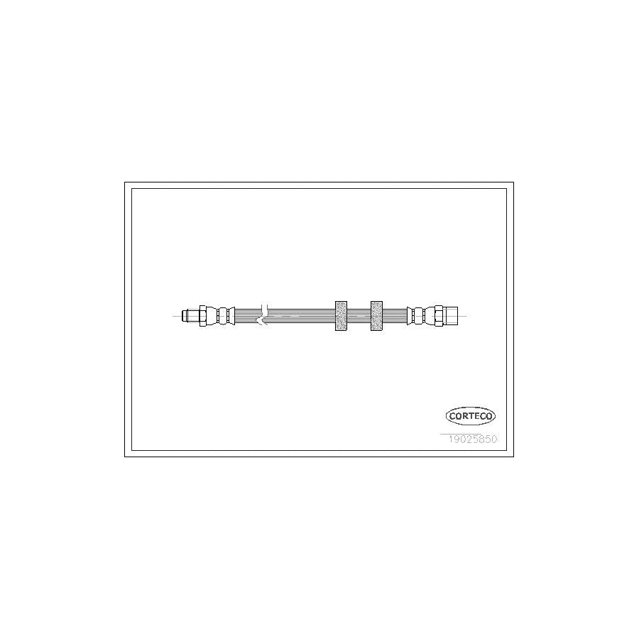 Corteco 19025850 Brake Hose