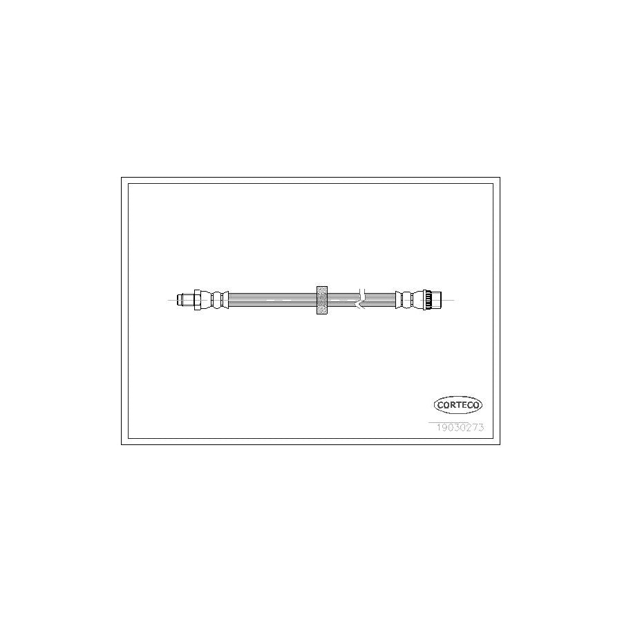 Corteco 19030273 Brake Hose