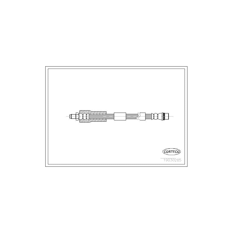 Corteco 19030285 Brake Hose