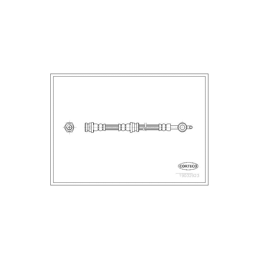 Corteco 19032923 Brake Hose