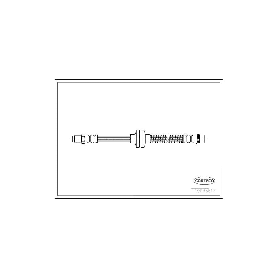 Corteco 19035817 Brake Hose