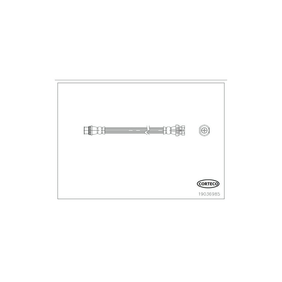 Corteco 19036985 Brake Hose