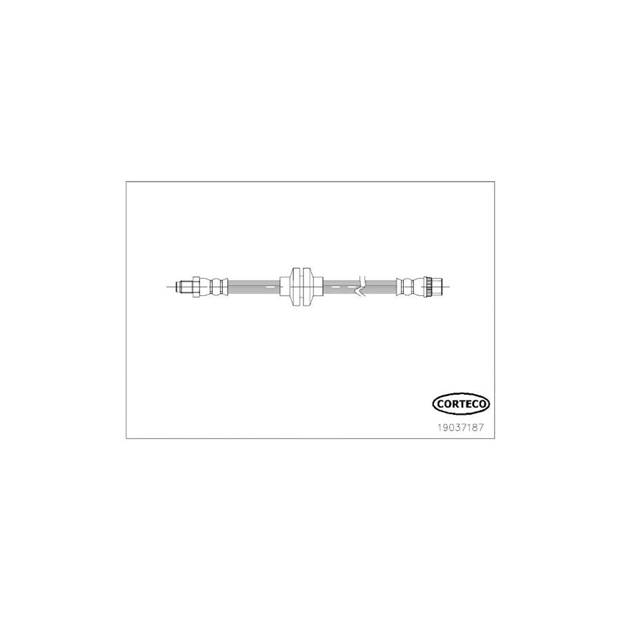 Corteco 19037187 Brake Hose