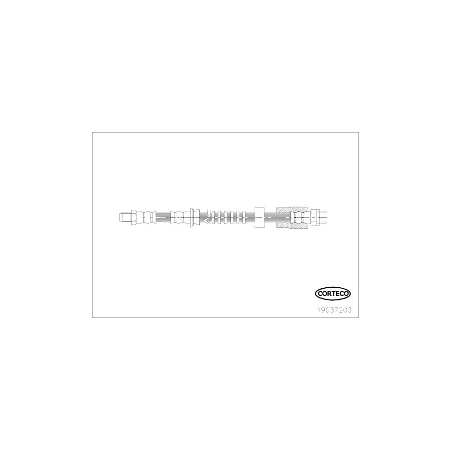 Corteco 19037203 Brake Hose