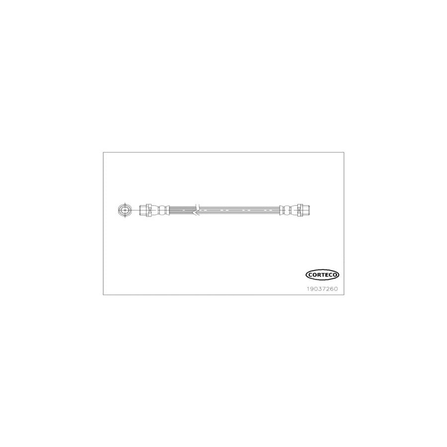 Corteco 19037260 Brake Hose