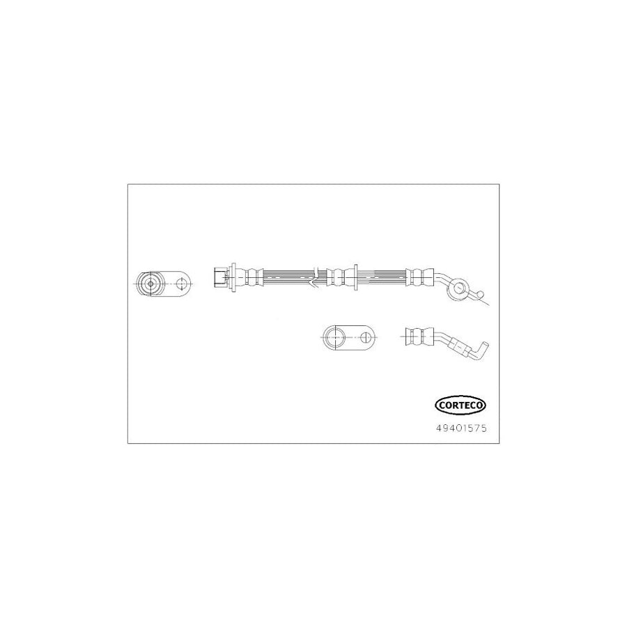 Corteco 49401575 Brake Hose