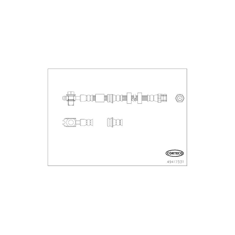 Corteco 49417331 Brake Hose