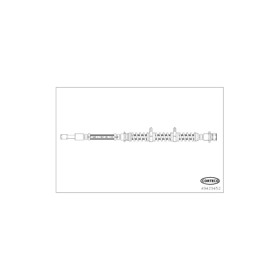 Corteco 49429452 Brake Hose for Land Rover Freelander