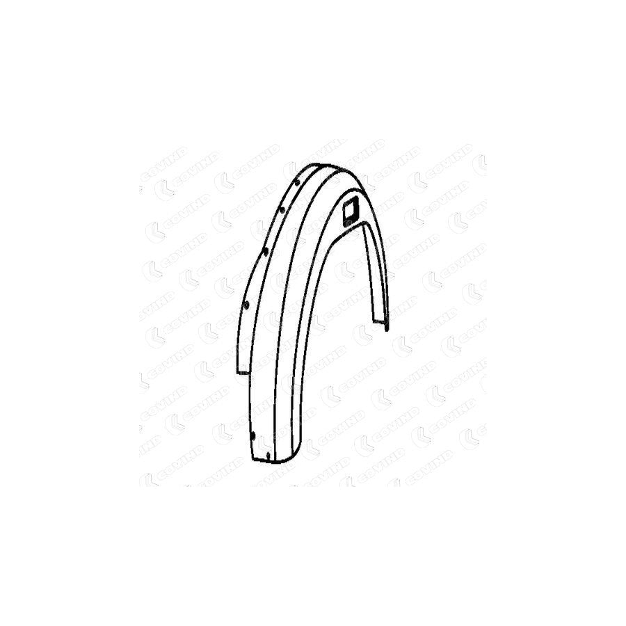 Covind 641/201 Wing Fender