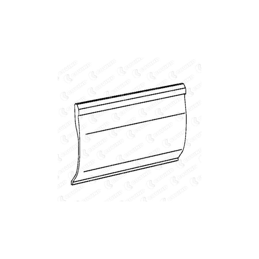 Covind C39/224 Panelling, Mudguard