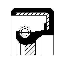CORTECO CO19033909B Crankshaft Shaft Seal