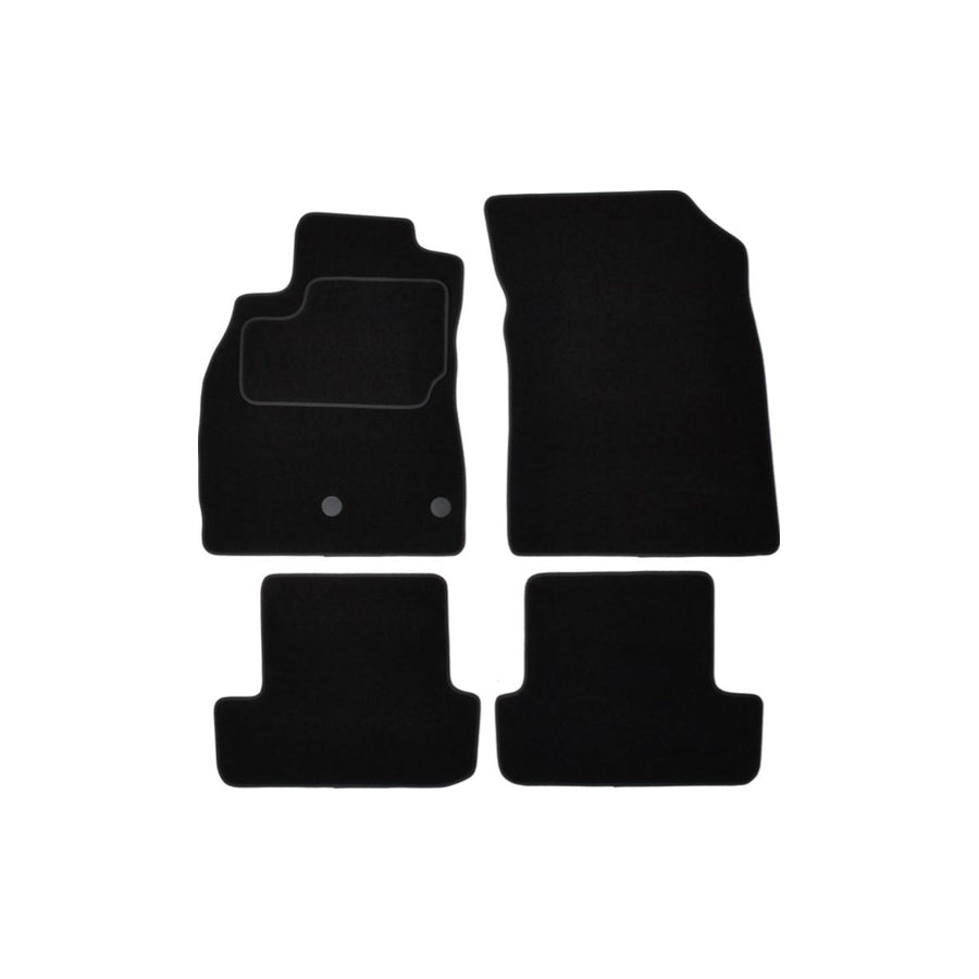 Custo Pol Rnt375C Floor Mat Set for Renault Megane III Hatchback (Bz0/1)