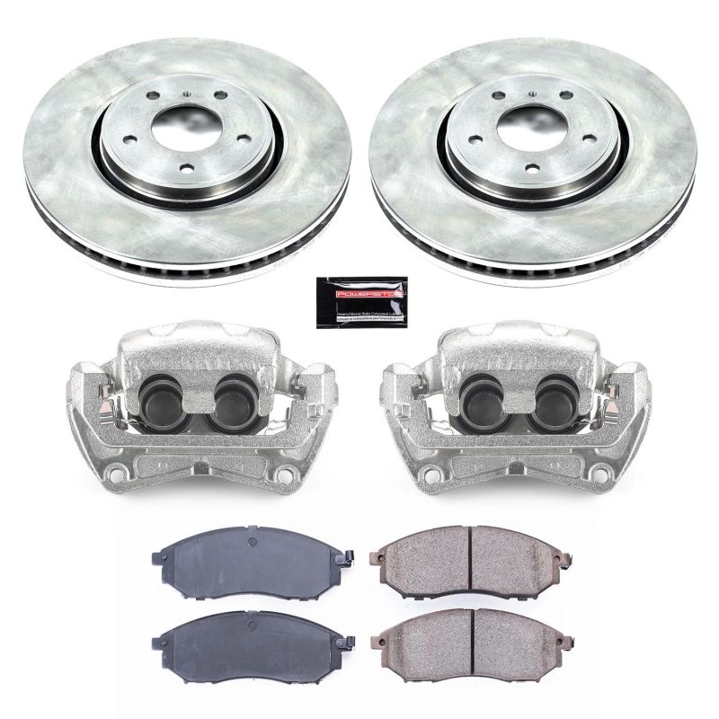 PowerStop Power Stop 2014 Infiniti QX70 Front Autospecialty Kit w/Cals
