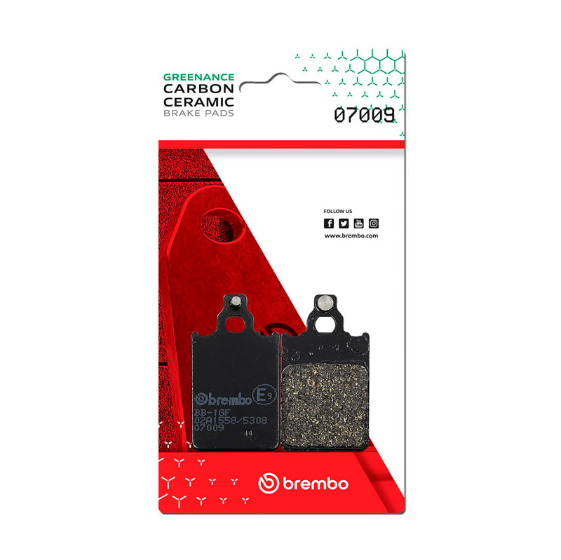 Brembo Powersports Brembo KTM Go/Malaguti Centro/Malaguti F/Yamaha Dt Carbon Ceramic Brake Pad - Front
