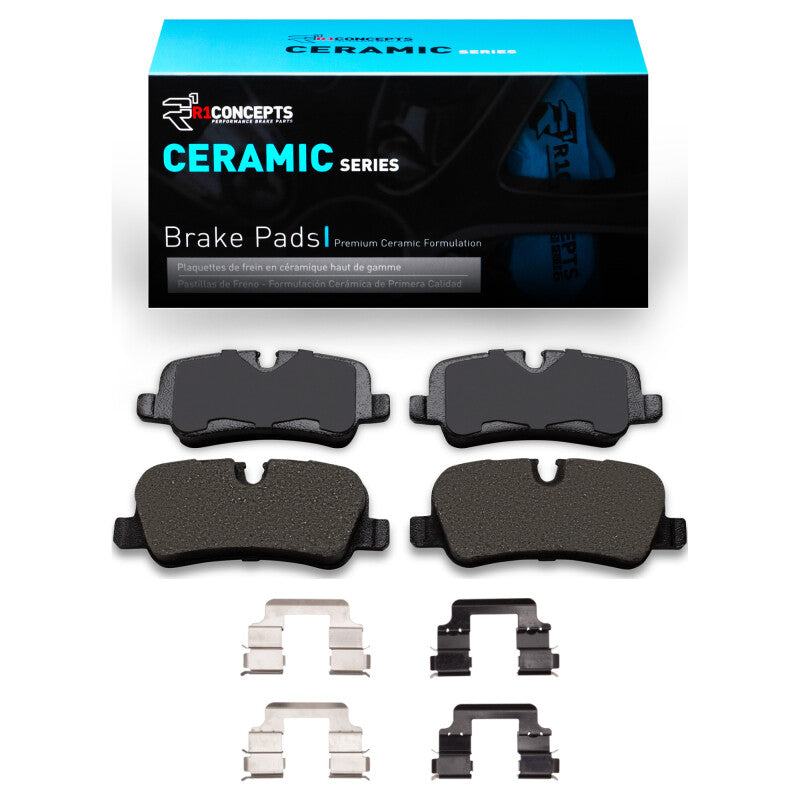 R1 Concepts R1 05-16 Land Rover Range Rover Sport Rear Ceramic Pads & Hardware Kit