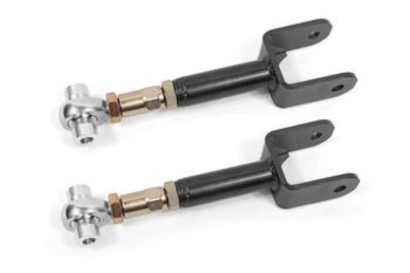 BMR Suspension BMR 78-87 G-Body Upper Control Arms DOM On-car Adj Rod Ends - Black Hammertone