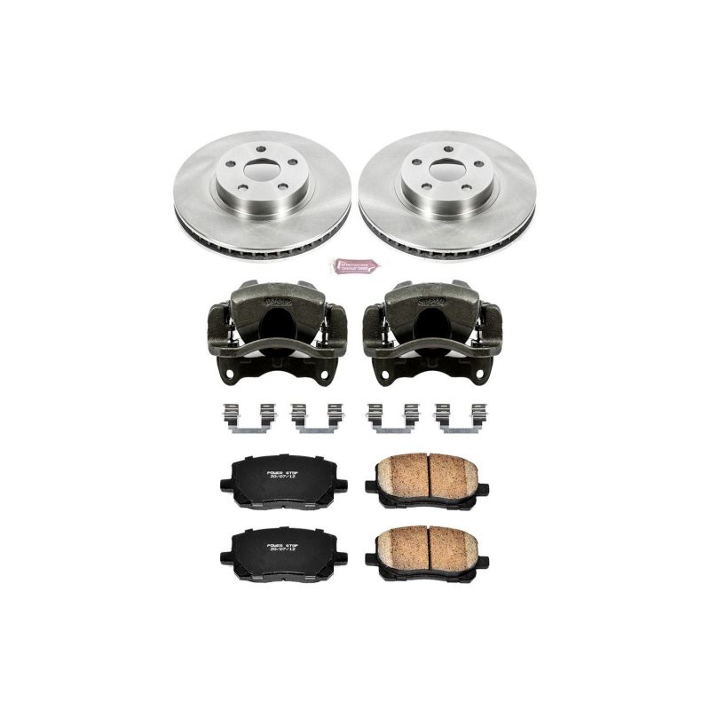 PowerStop Power Stop 03-08 Pontiac Vibe Front Autospecialty Brake Kit w/Calipers
