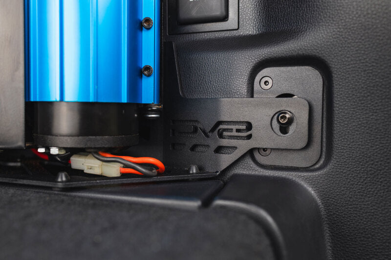 DV8 Offroad 25-26 Toyota 4Runner i-Force MAX Compressor Mount - Micro Texture Black Powder Coat