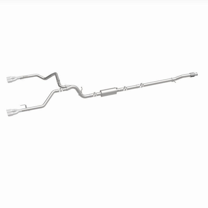 MagnaFlow 2019 Chevy Silverado 1500 V8 5.3L Street Series Quad Split Rear Exhaust w/ Polished Tips