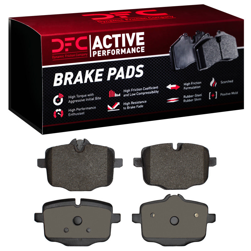 DFC 11-19 BMW 640i Gran Coupe Rear Active Performance Pads - Low Metallic