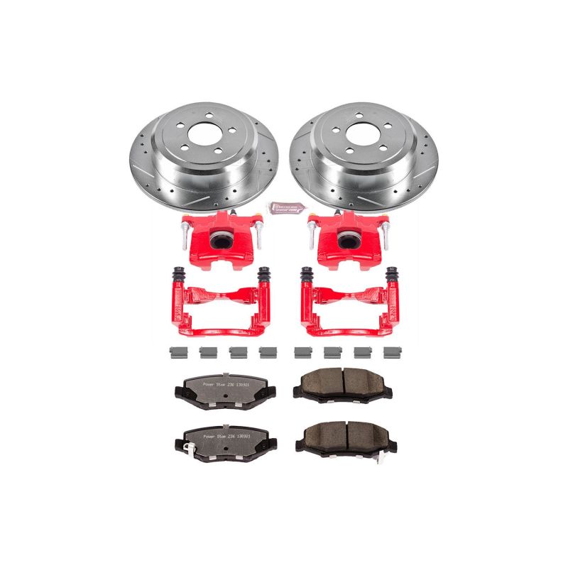 PowerStop Power Stop 07-11 Dodge Nitro Rear Z36 Truck & Tow Brake Kit w/Calipers