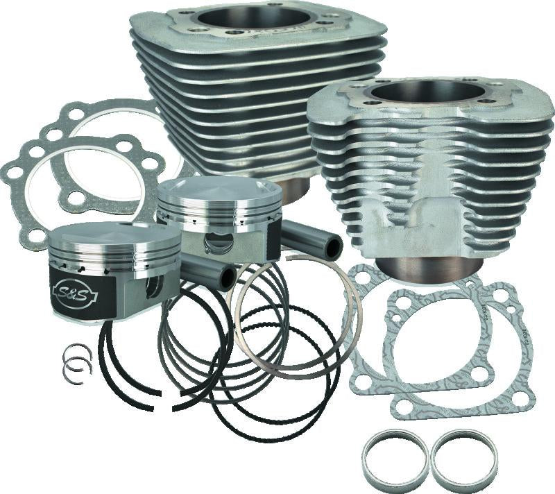 S&S Cycle 86-21 Sportster Models 1250cc Conversion Kit - Silver