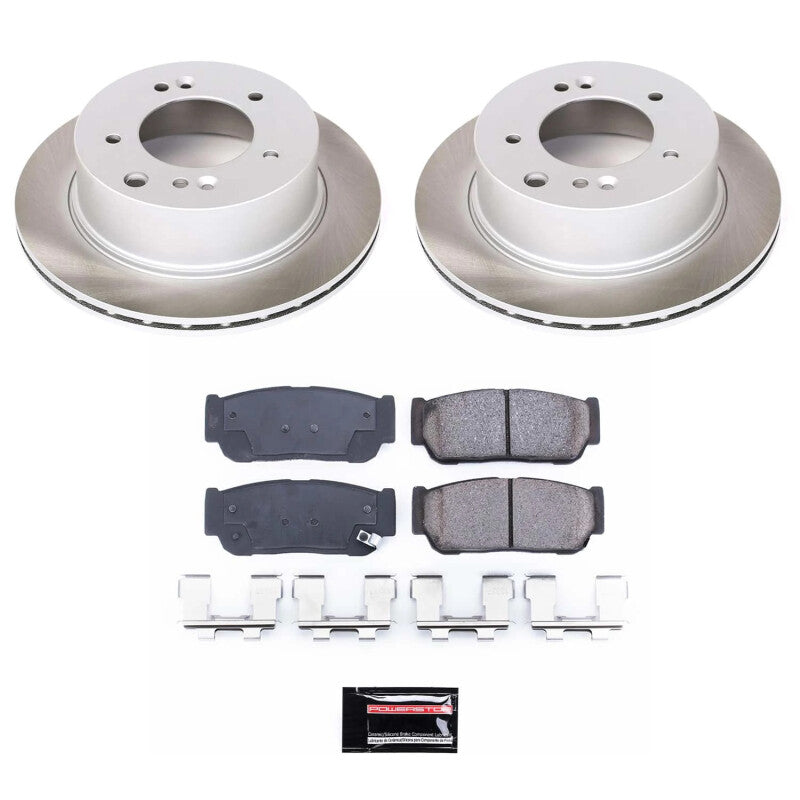 PowerStop Power Stop 03-06 Kia Sorento Rear Semi-Coated Rotor Kit